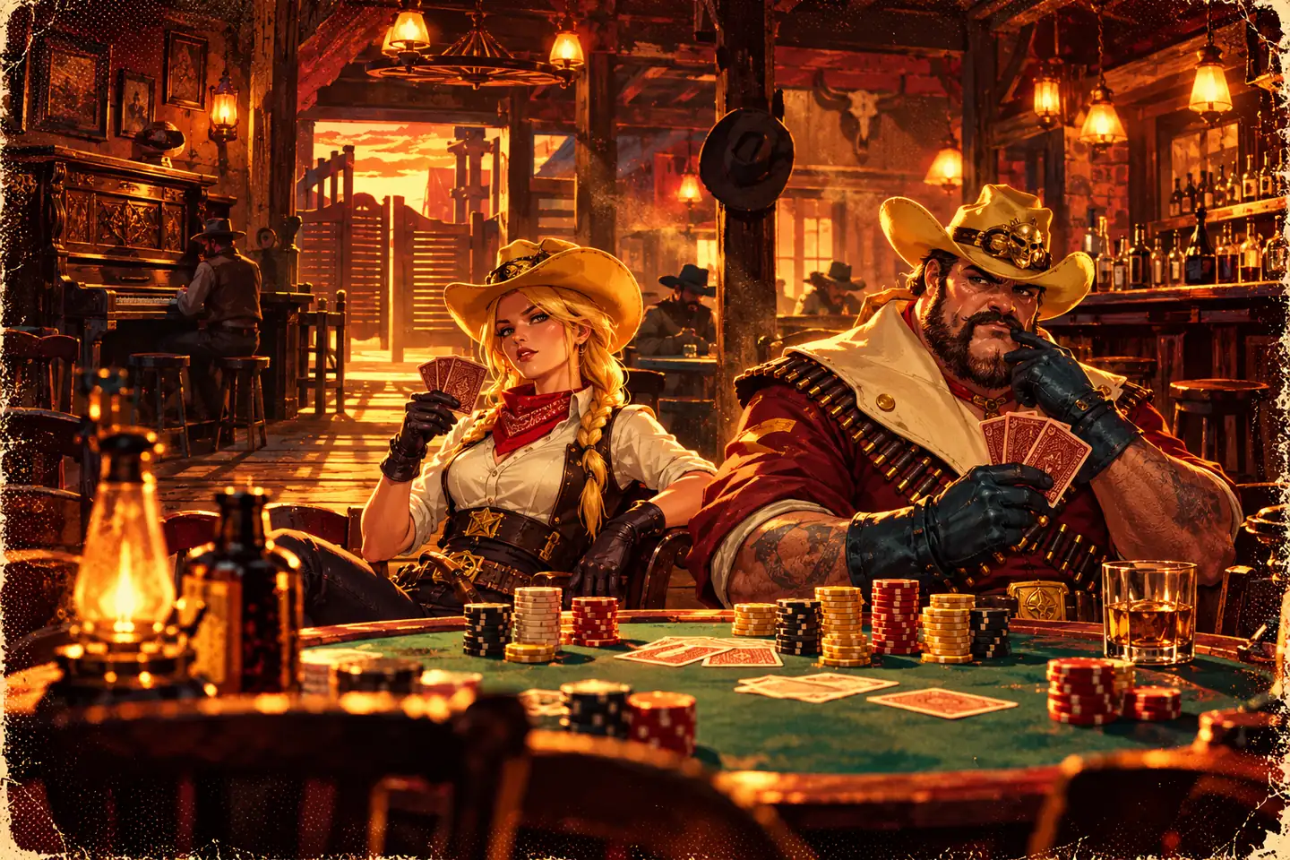 SmokAce casino saloon poker